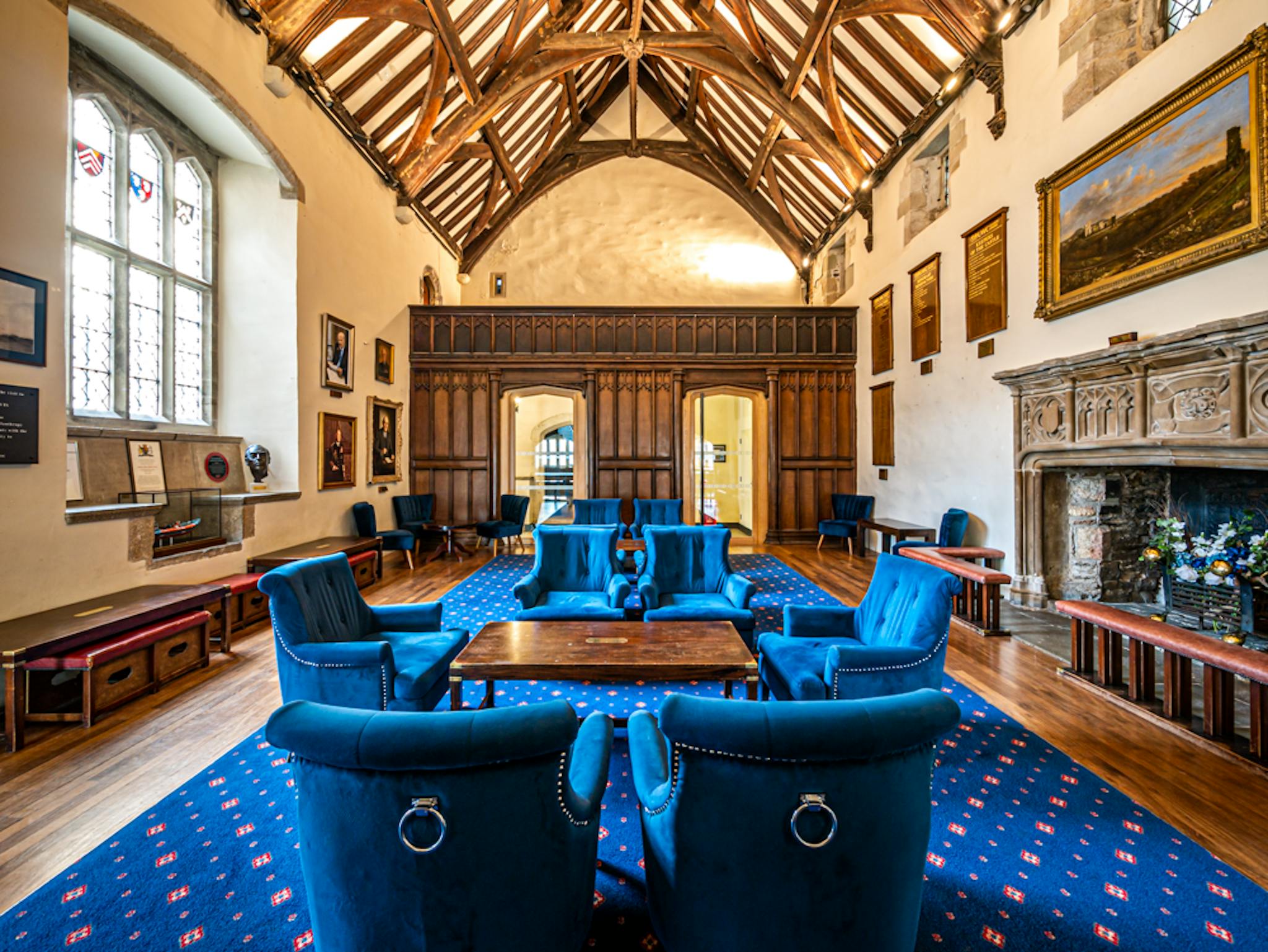 The Great Hall at St Donats