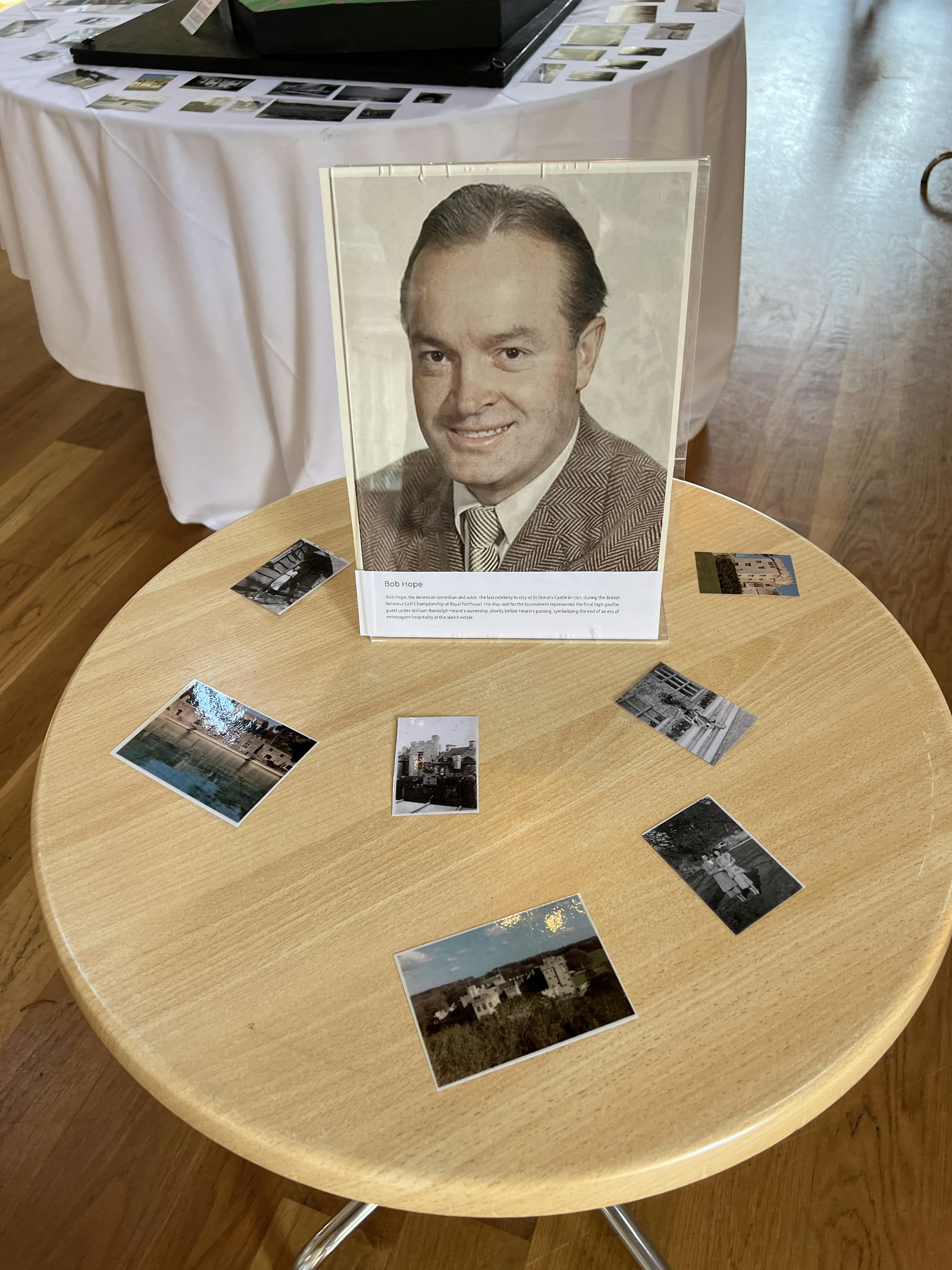 Visitors to St Donats Castle included Bob Hope