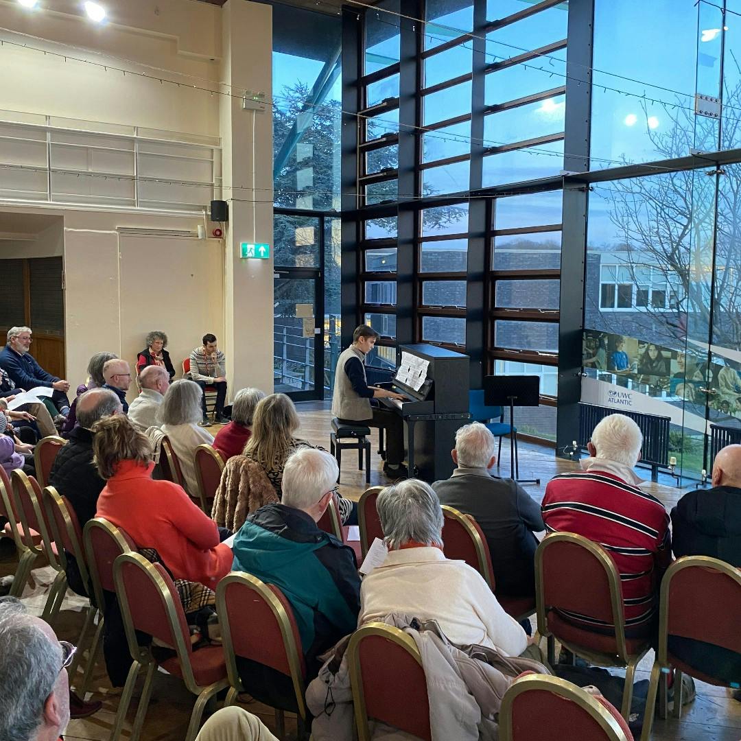 Cafe concert for the community at UWC Atlantic