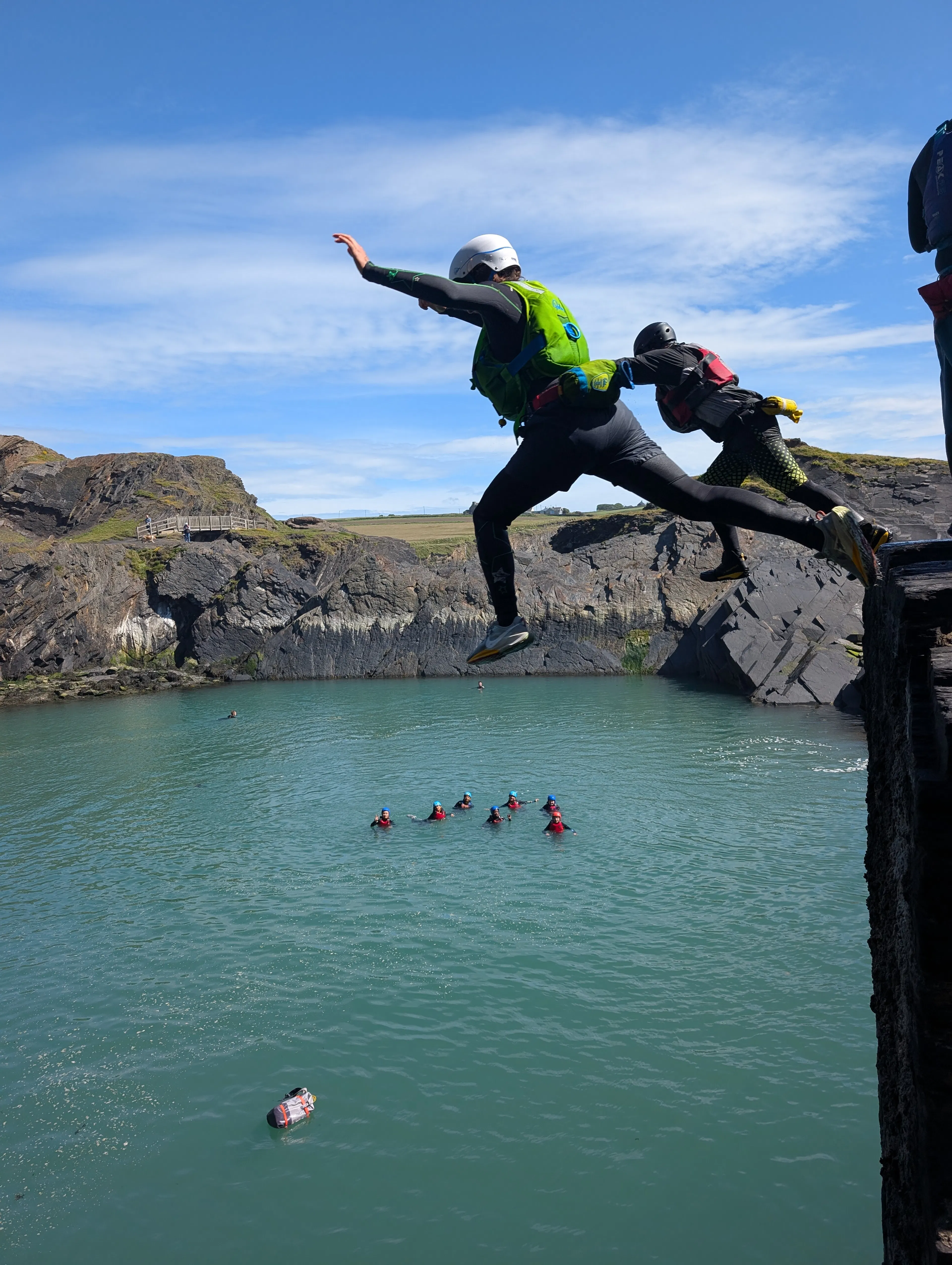 coasteering at UWC Atlantic
