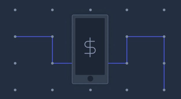 Design the home screen of a mobile banking app