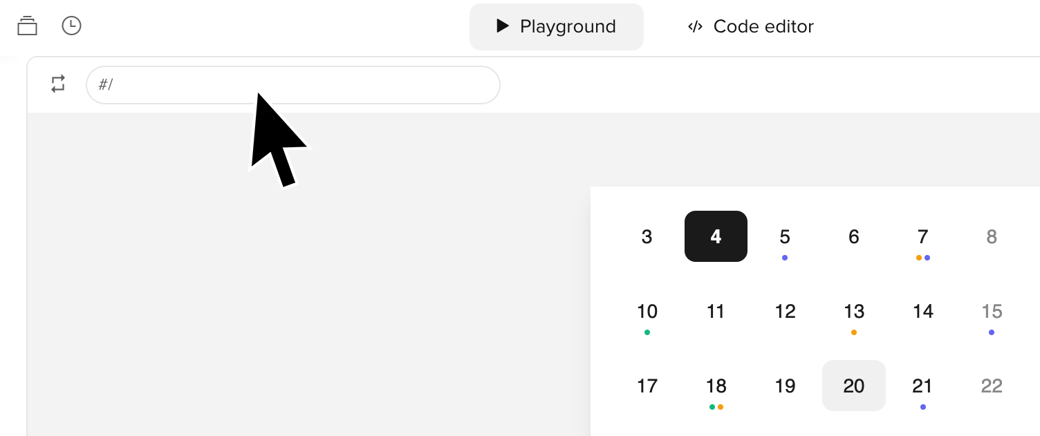 UXPin dashboard