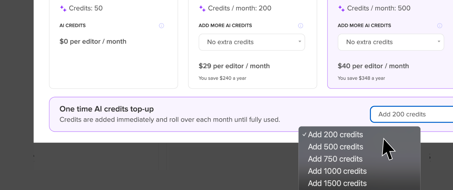 UXPin dashboard