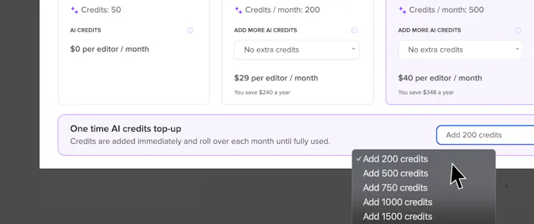 UXPin dashboard