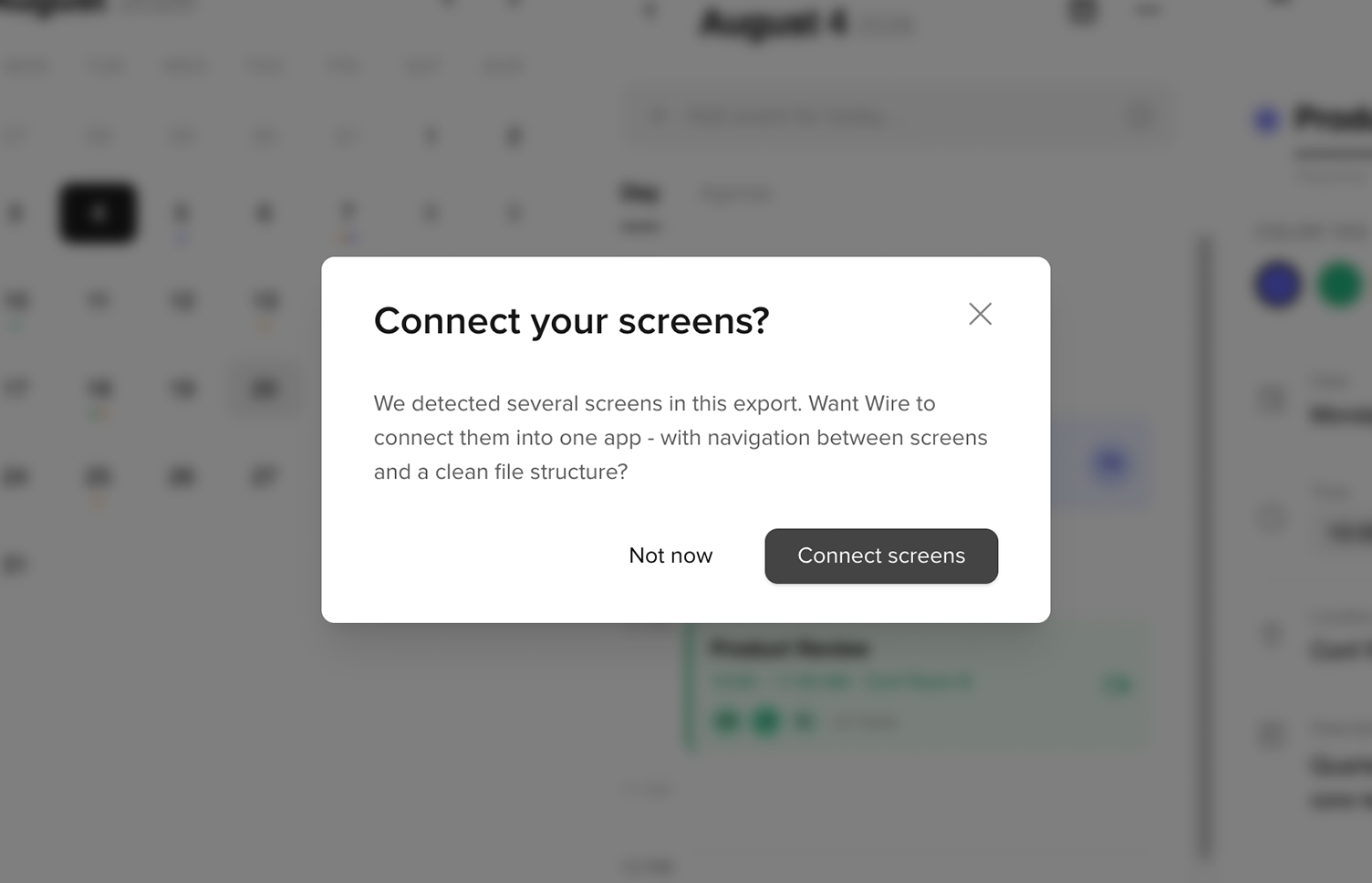 UXPin dashboard