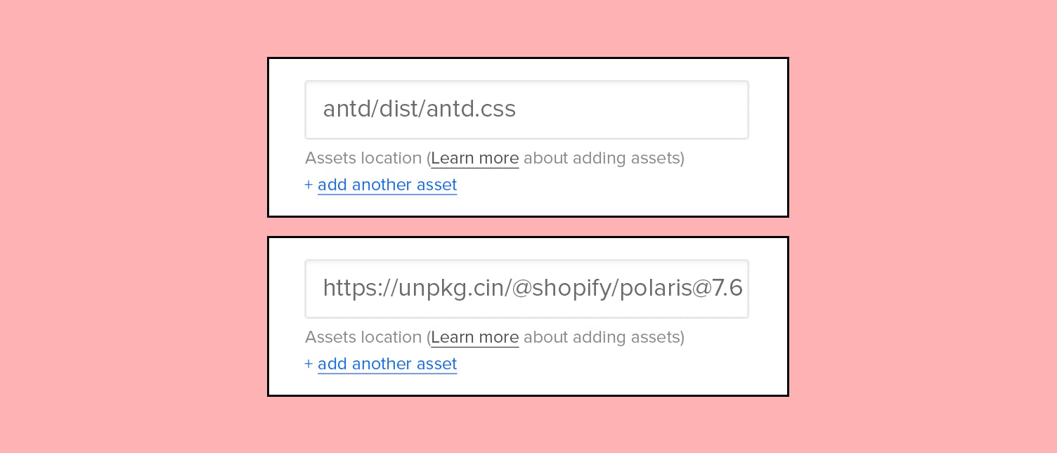 npm integration Merge