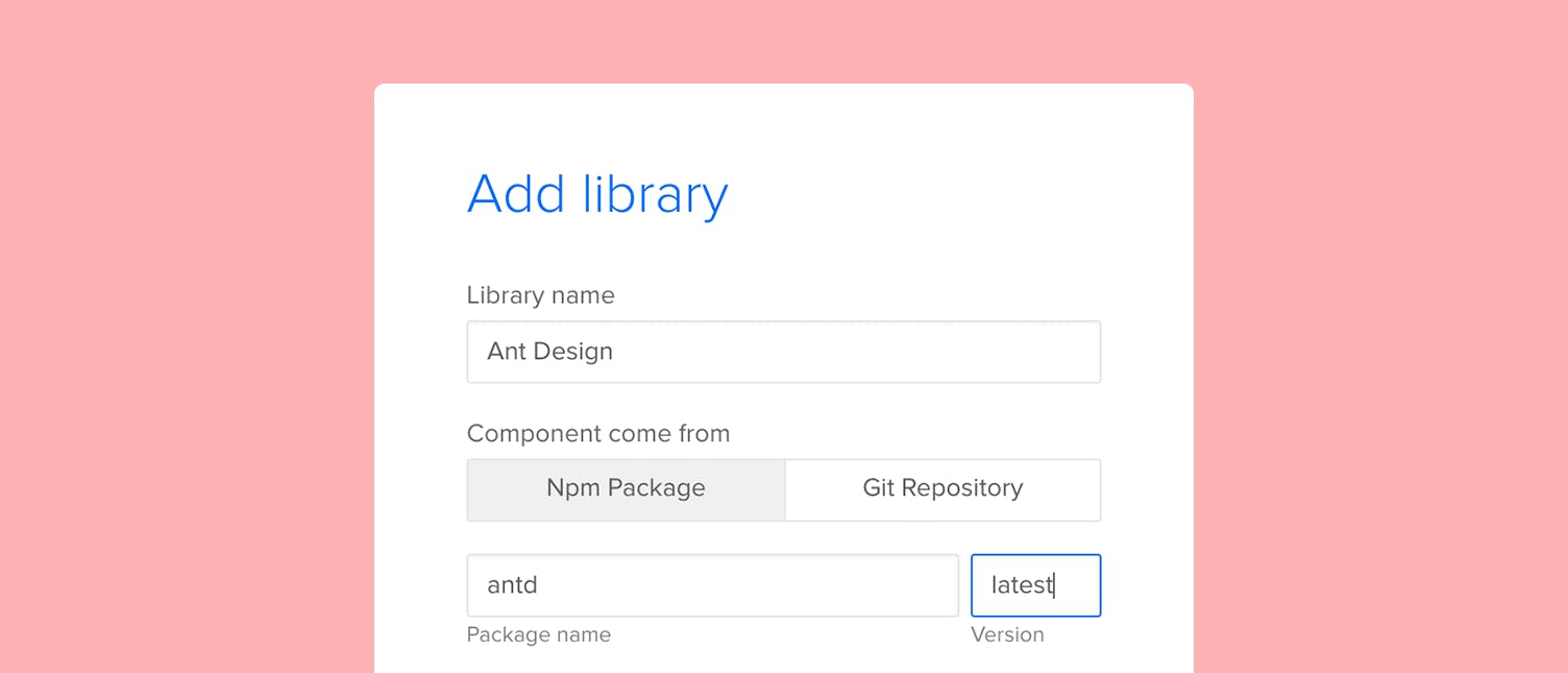 npm integration Merge
