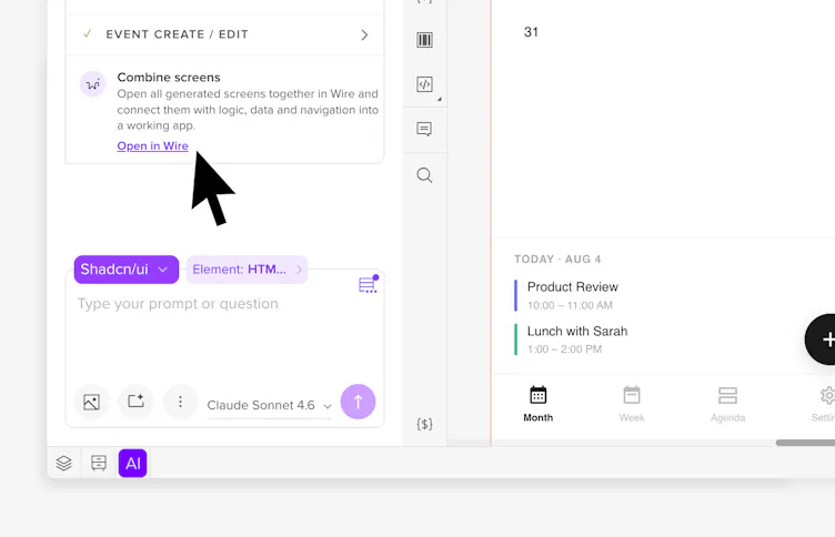 UXPin dashboard