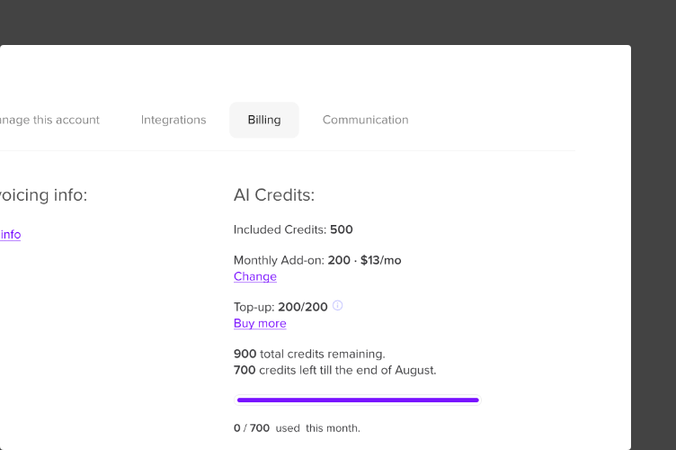 UXPin dashboard