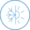 Temperatur regulierend