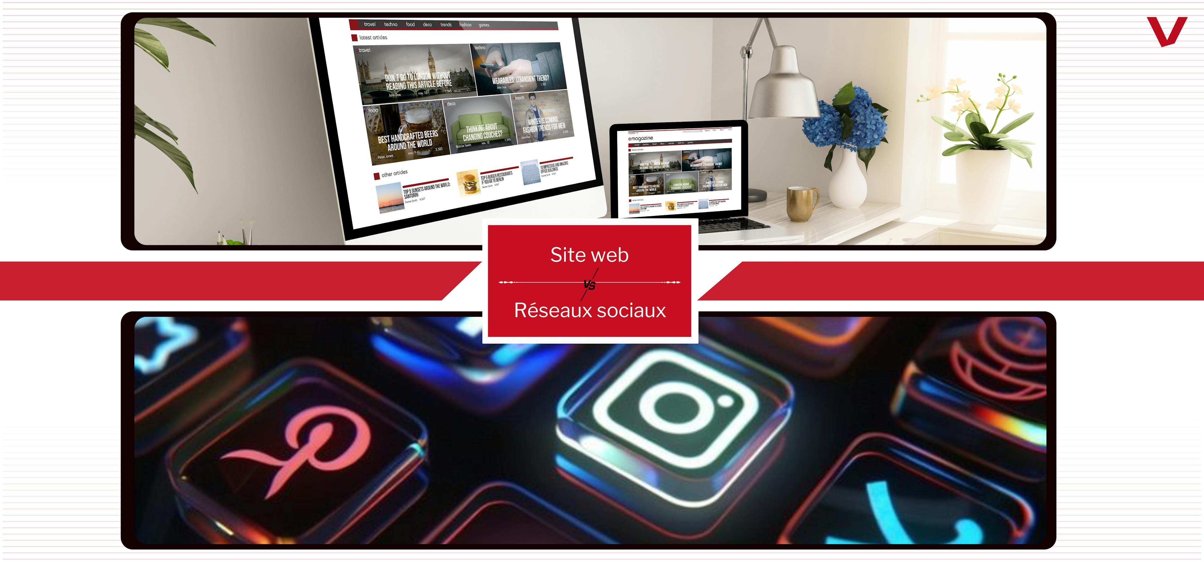 Les réseaux sociaux sont soumis aux algorithmes, aux restrictions, aux blocages de comptes ou aux baisses de visibilité. Un site web, lui, génère du trafic gratuitement via Google.