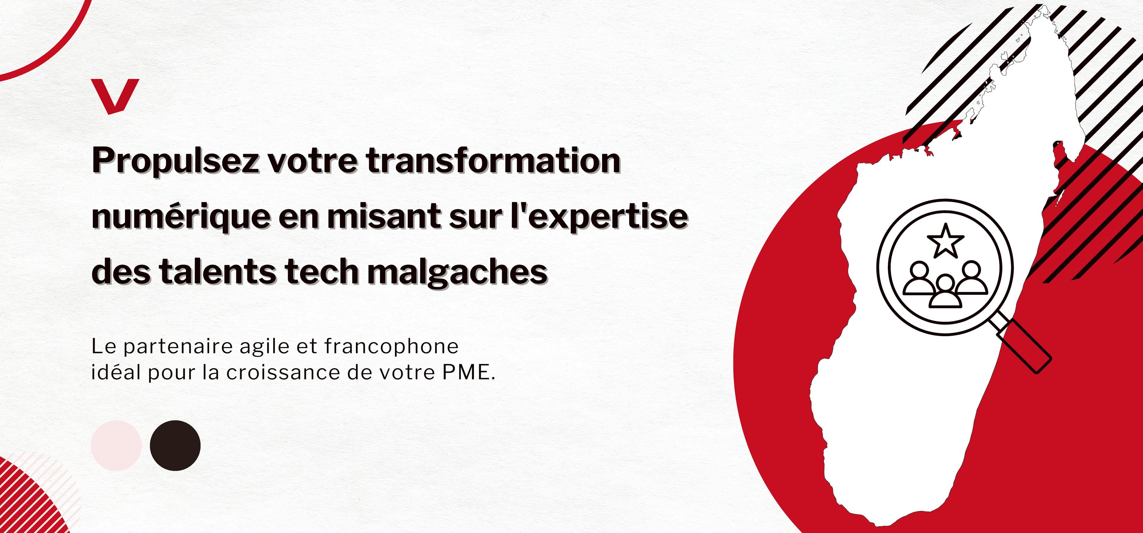 Boostez la croissance de votre PME grâce à l'expertise technique des talents d'Antananarivo : une synergie unique entre excellence francophone, agilité technologique et compétitivité économique.