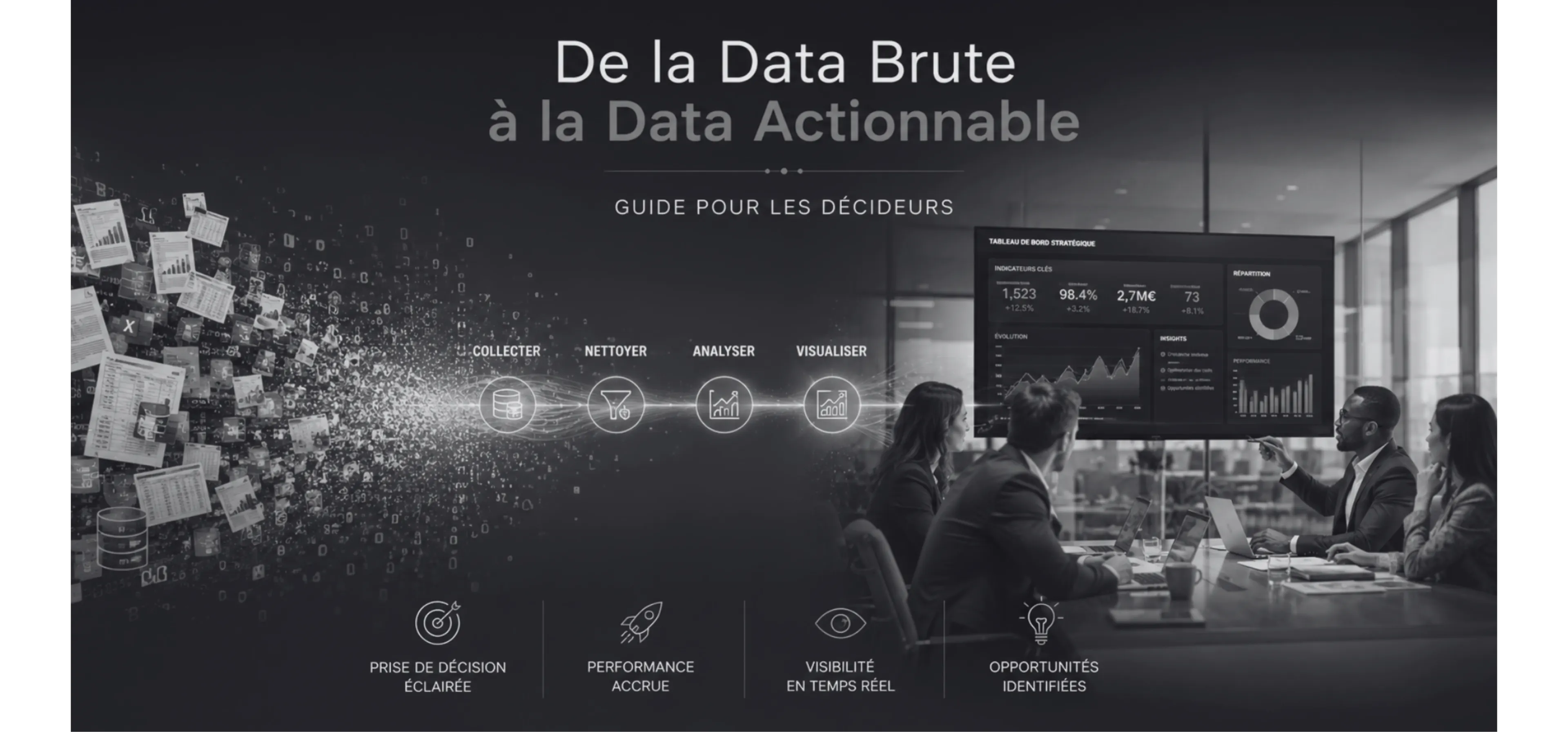 De la Data Brute à la Data Actionnable : Guide pour les décideurs