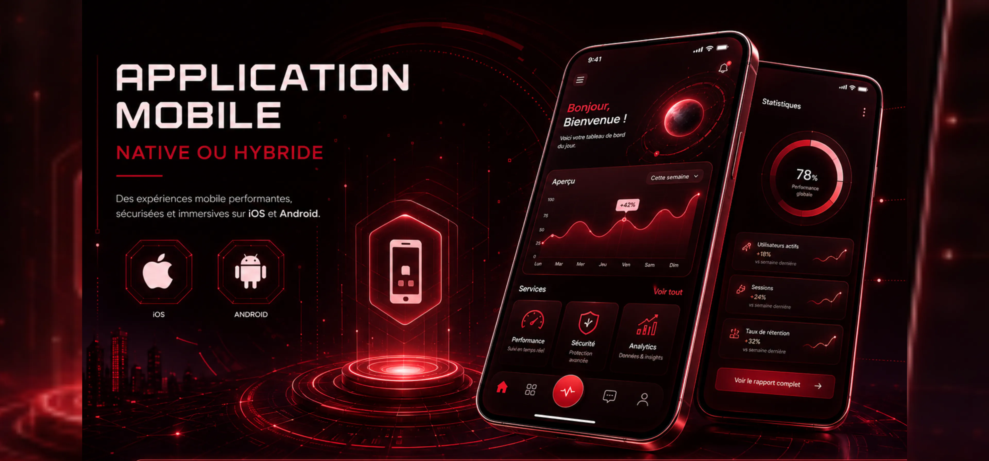 Application mobile native ou hybride : laquelle choisir pour votre entreprise ?
