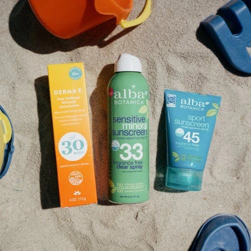 Alba Botanica Mineral Spray Derma E Sun Defense Mineral Alba Sport Sunscreen