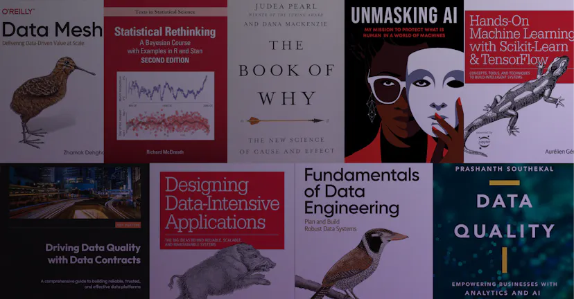 The best data books to read in 2024