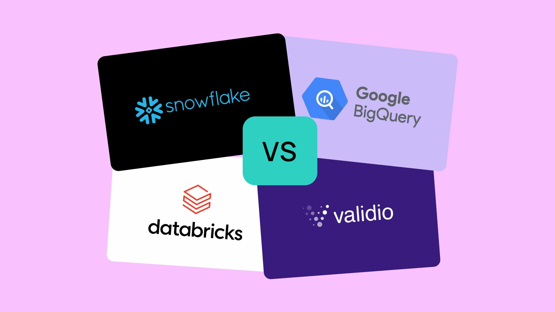 How Validio's anomaly detection compares to Snowflake, BigQuery, and ...