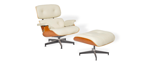 Charles & Ray Eames, 670 Lounge Chair and 671 Ottoman, designed 1956