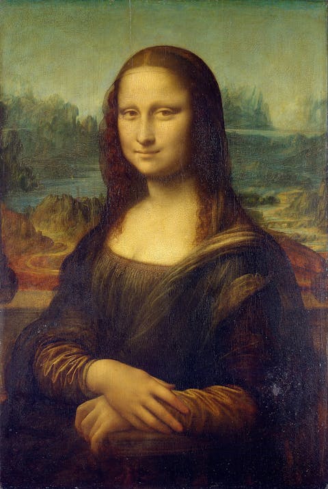 Leonardo da Vinci, Mona Lisa (Public Domain)