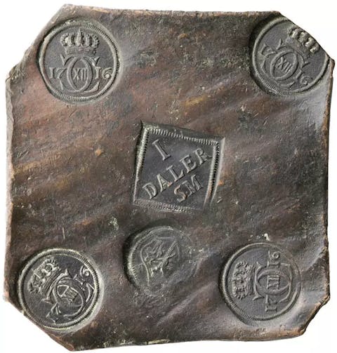 Karl XVII, 1 daler, världens storsta mynt, worlds biggest coin