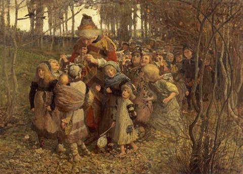 James Elder Christie, Der Rattenfänger von Hameln, 1881, National Galleries of Scotland