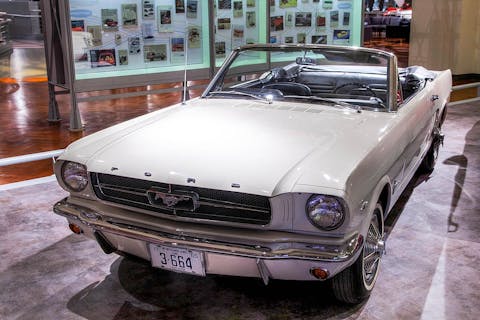 "1964½" Mustang convertible serial No. 1