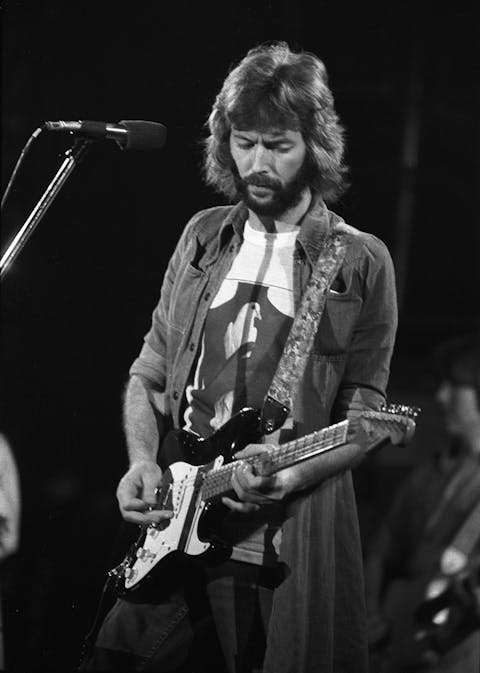 Eric Clapton, guitar, Fender Stratocaster