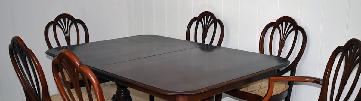 Drexel dining set with table and chairs