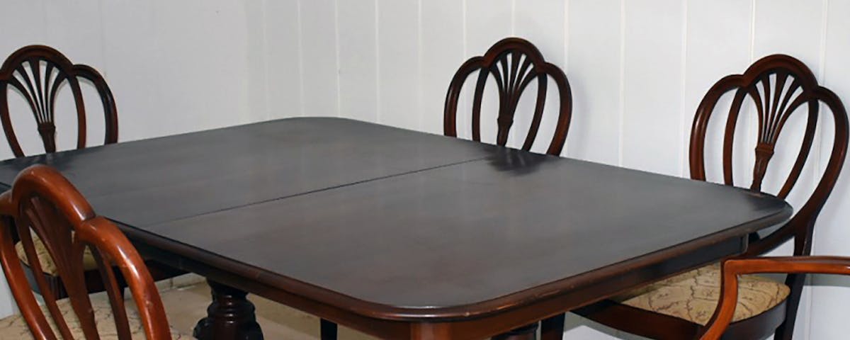 Drexel dining set with table and chairs