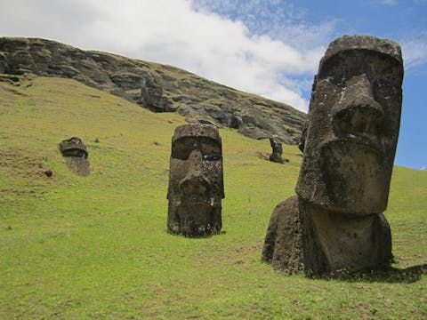 moai on Easter Island