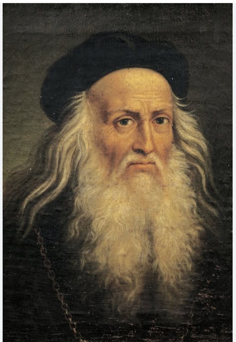 Portrait of Leonardo da Vinci (Public Domain)