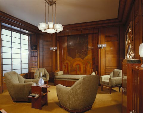 Art Deco Study, Art Deco Furniture, Alavoine
