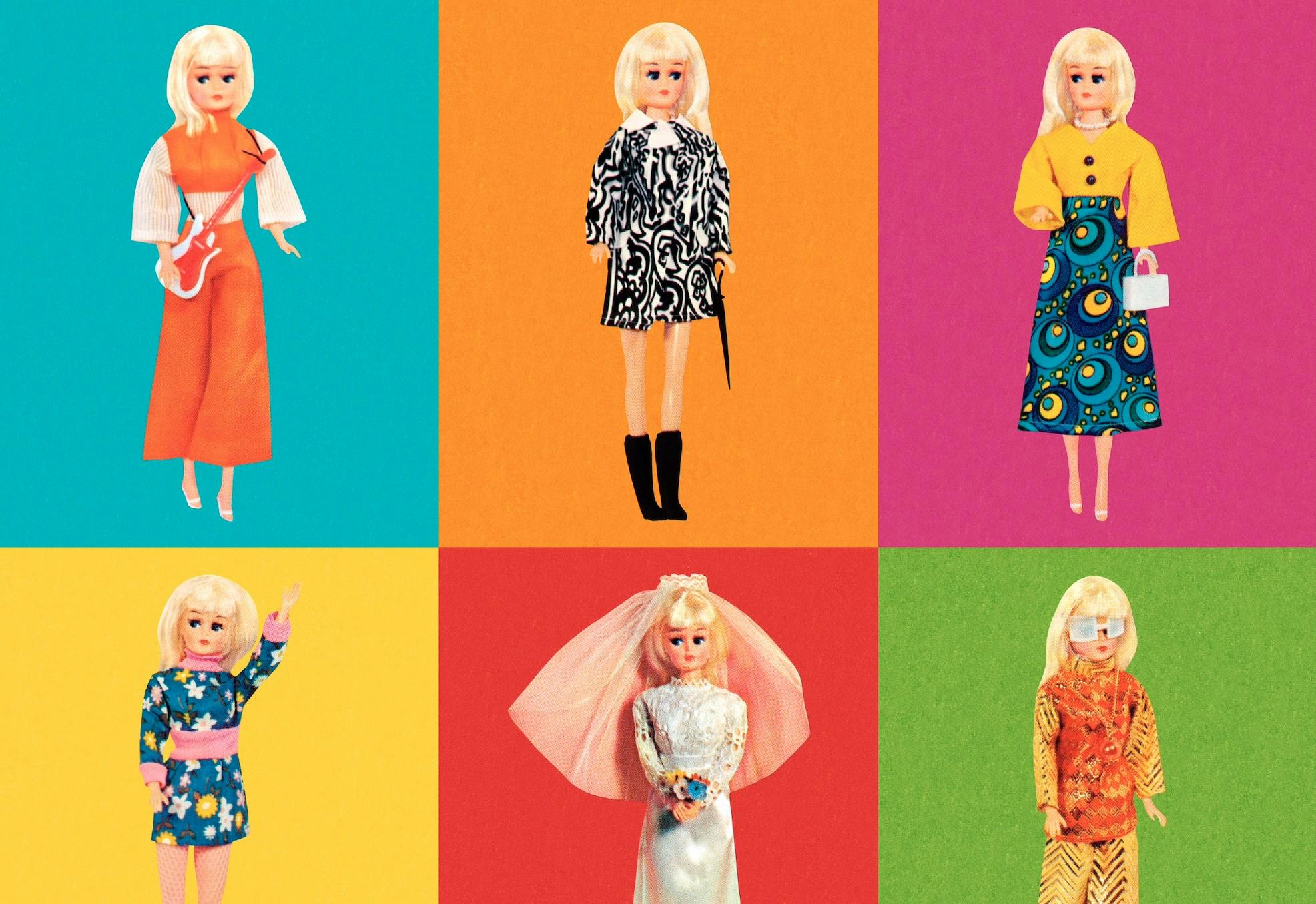 Barbie Art Coloring Set (30 Pieces)
