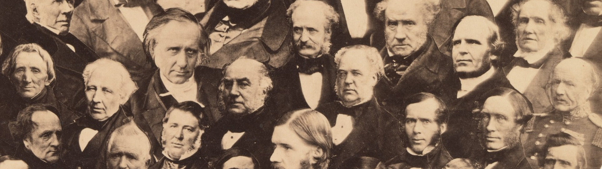 vintage photograph of politicians