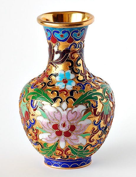 Eine chinesische Vase. (Public Domain)
