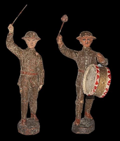 Elastolin World War One Toy Soldiers. Early 20th century