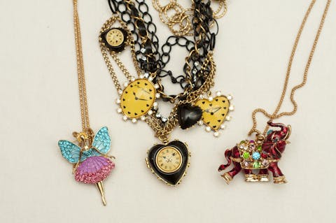 Three colourful and  fun Betsey Johnson's including the ballerina and the elephant. 