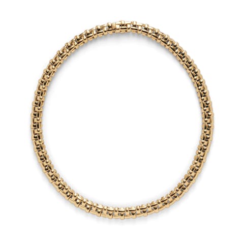 Tiffany & Co.,  a 18K Gold Necklace, Italy