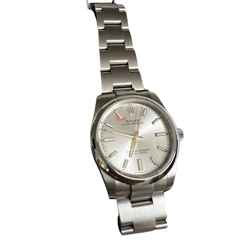 Rolex - A Stainless Steel Oyster Perpetual Automatic Wristwatch, 2020, valued at : $3500 - $4000 by Value My Stuff