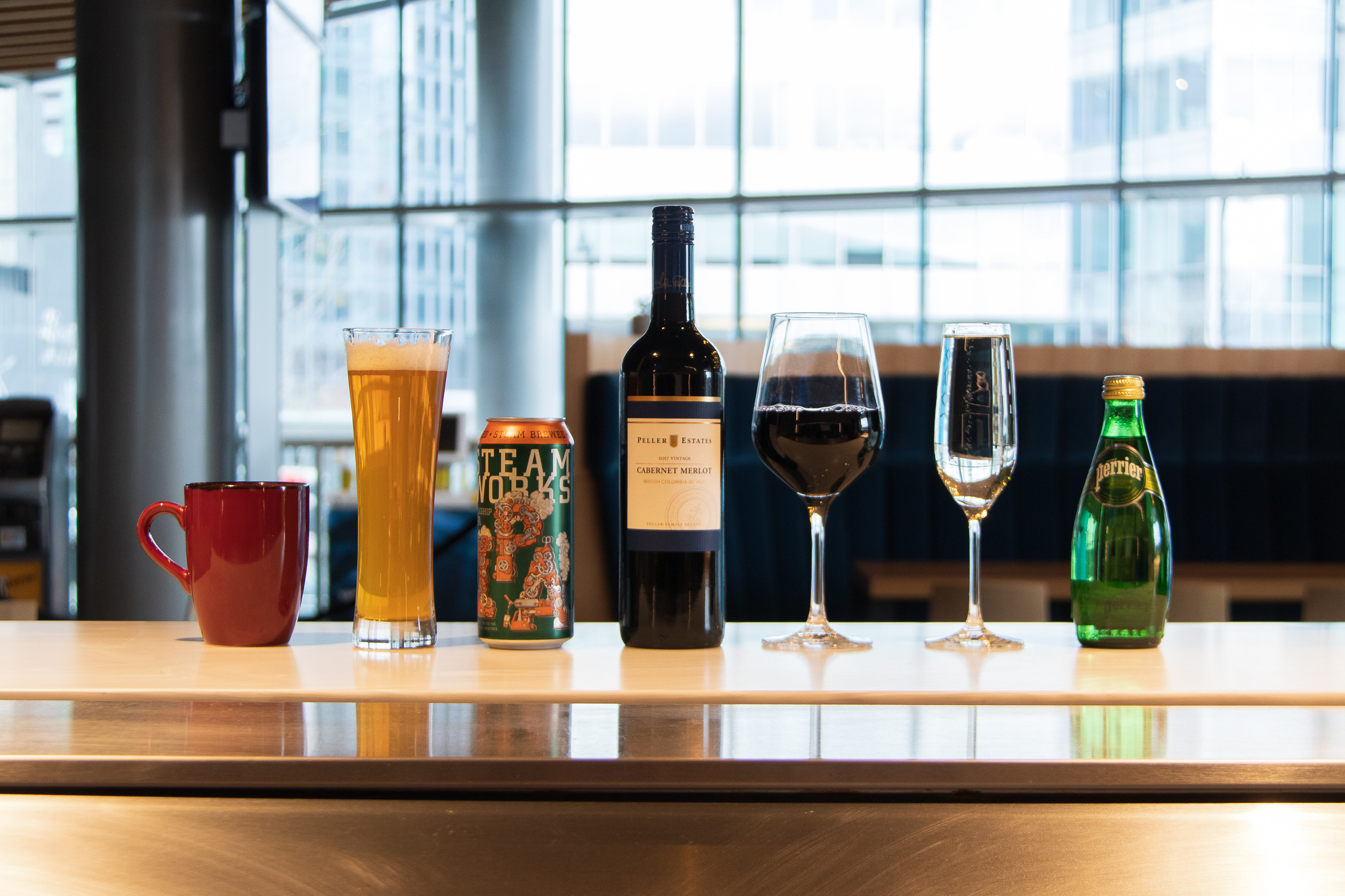 LOT185 Café + Wine Bar Downtown Vancouver Cafe and Wine Bar Vancouver Convention Centre