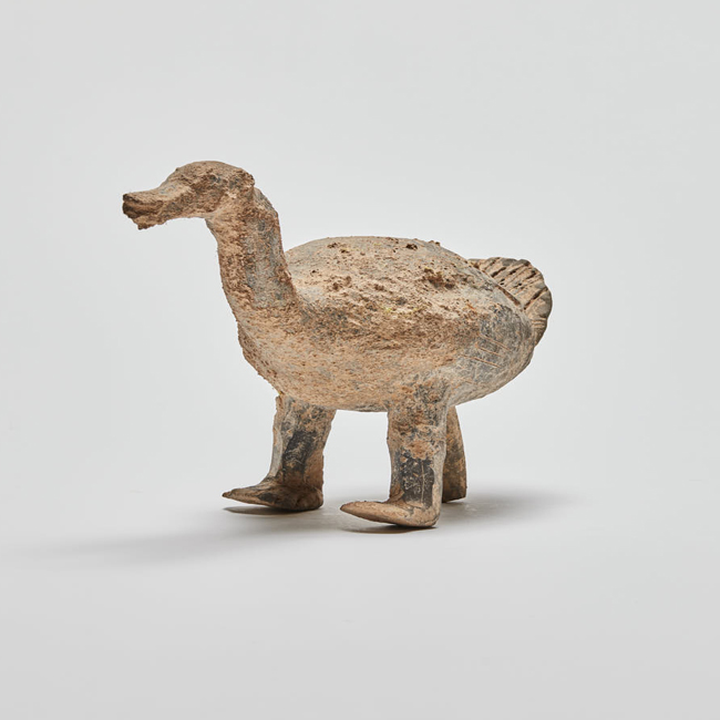 Chinese Pottery Model of Goose from the Han Dynasty front