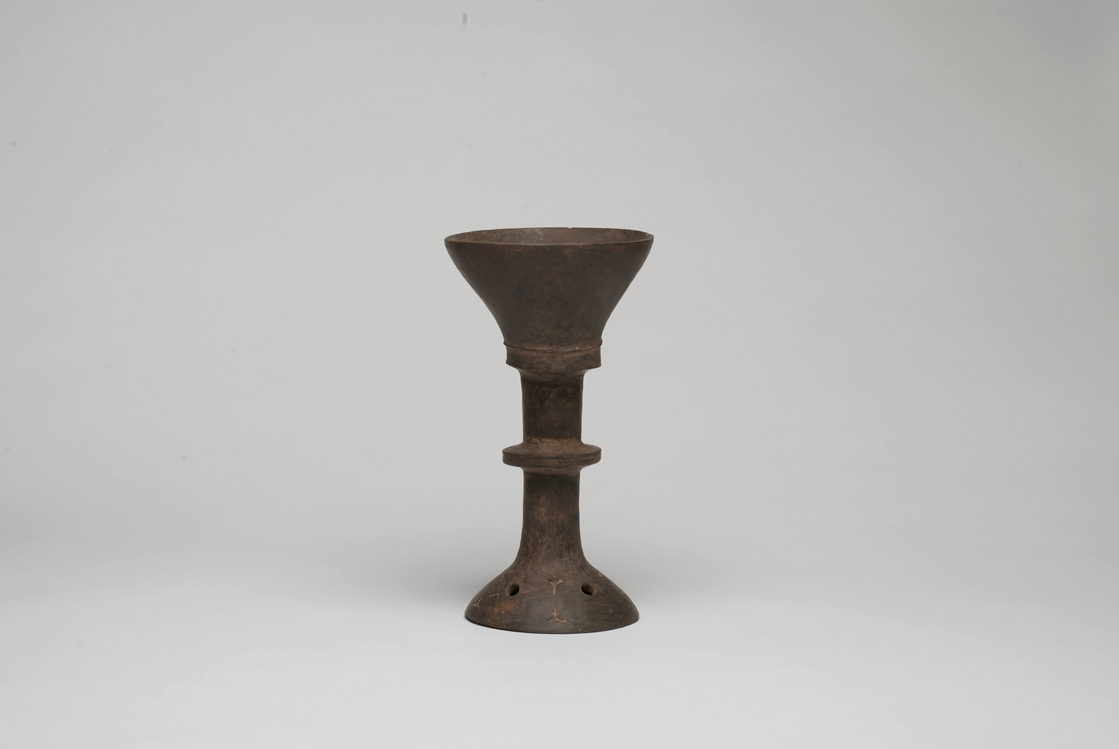 Chinese Pottery Black Chalice