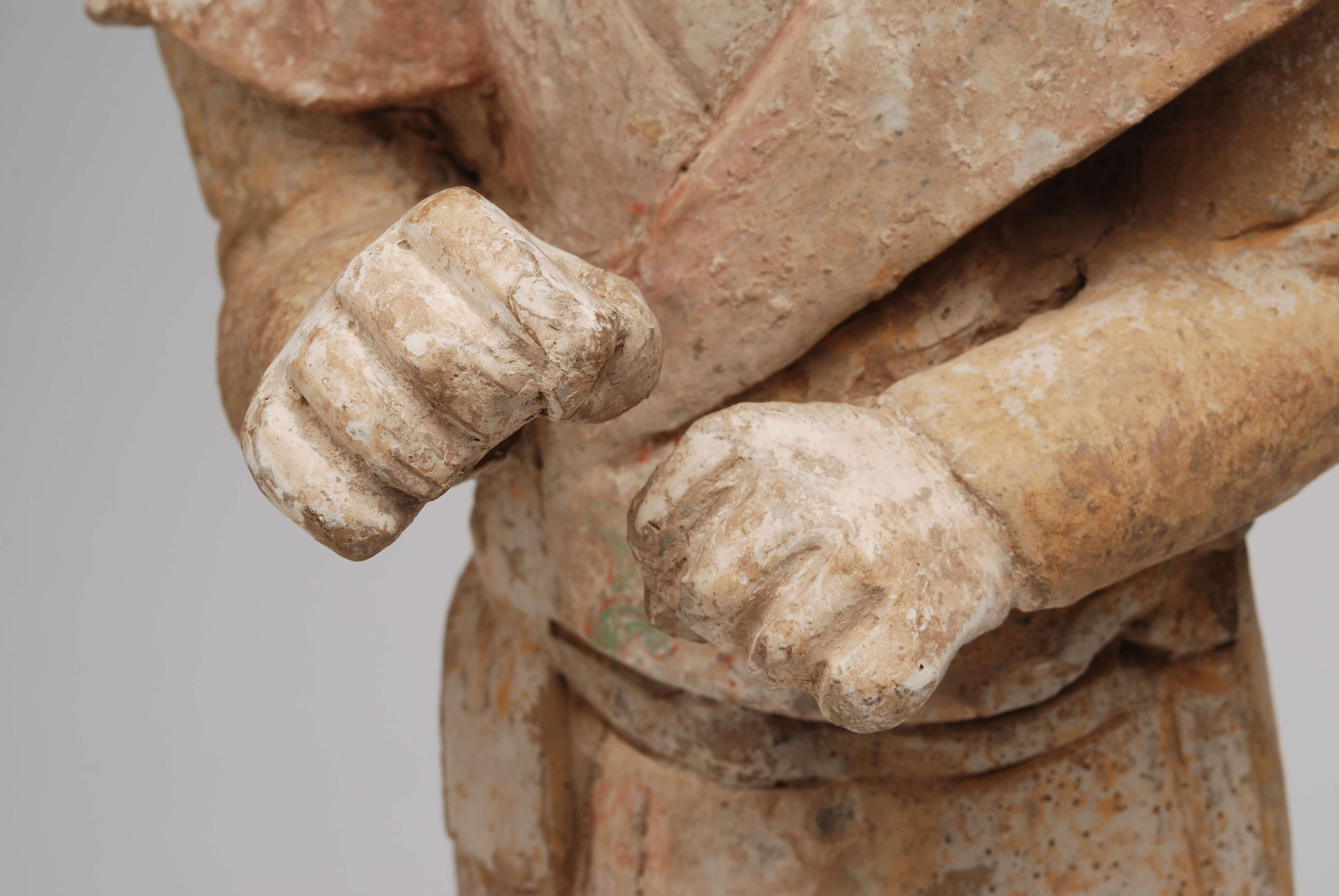 Chinese Pottery Horse and Groom from the Tang Dynasty