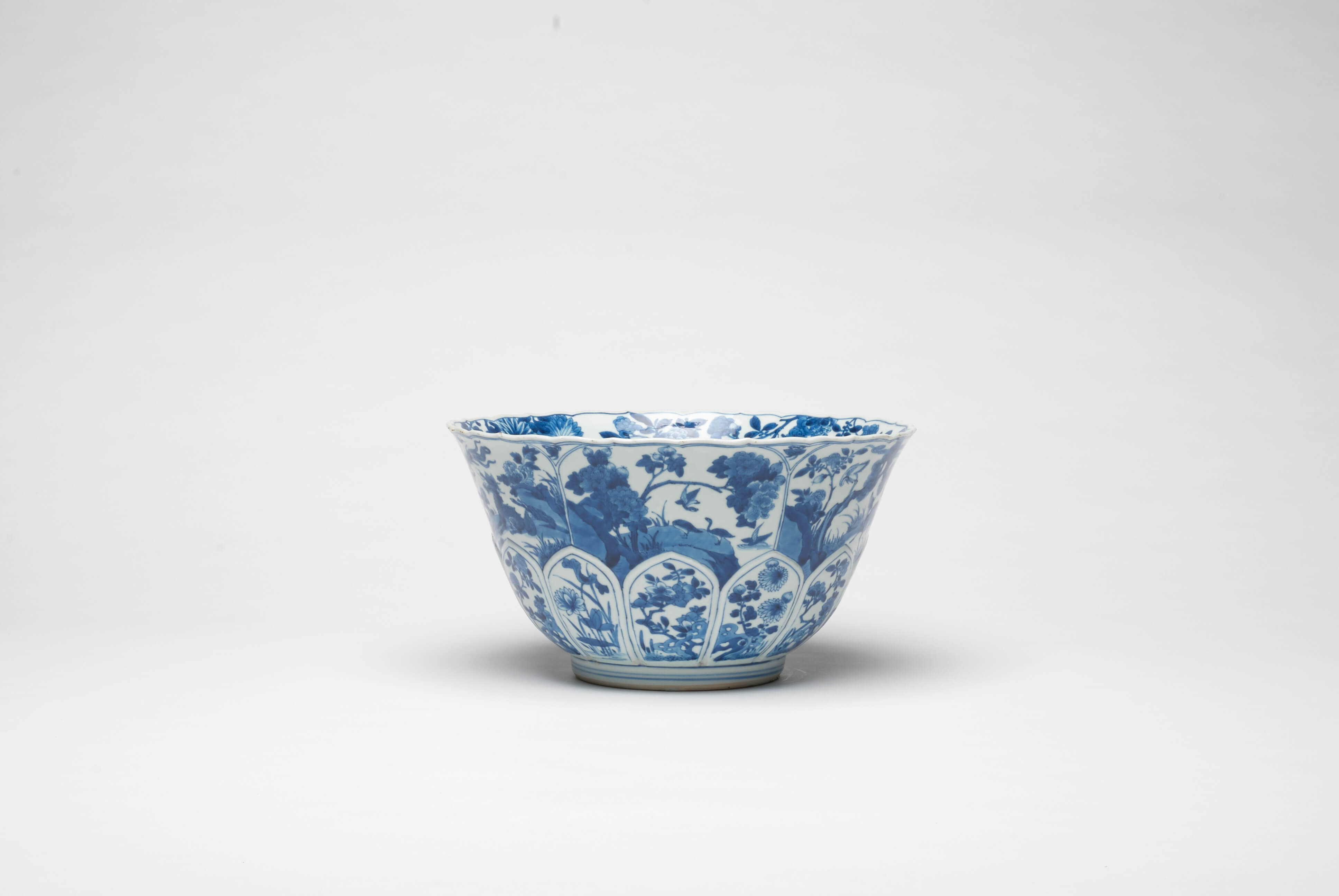 Chinese Blue and White Porcelain Bowl from the kangxi period