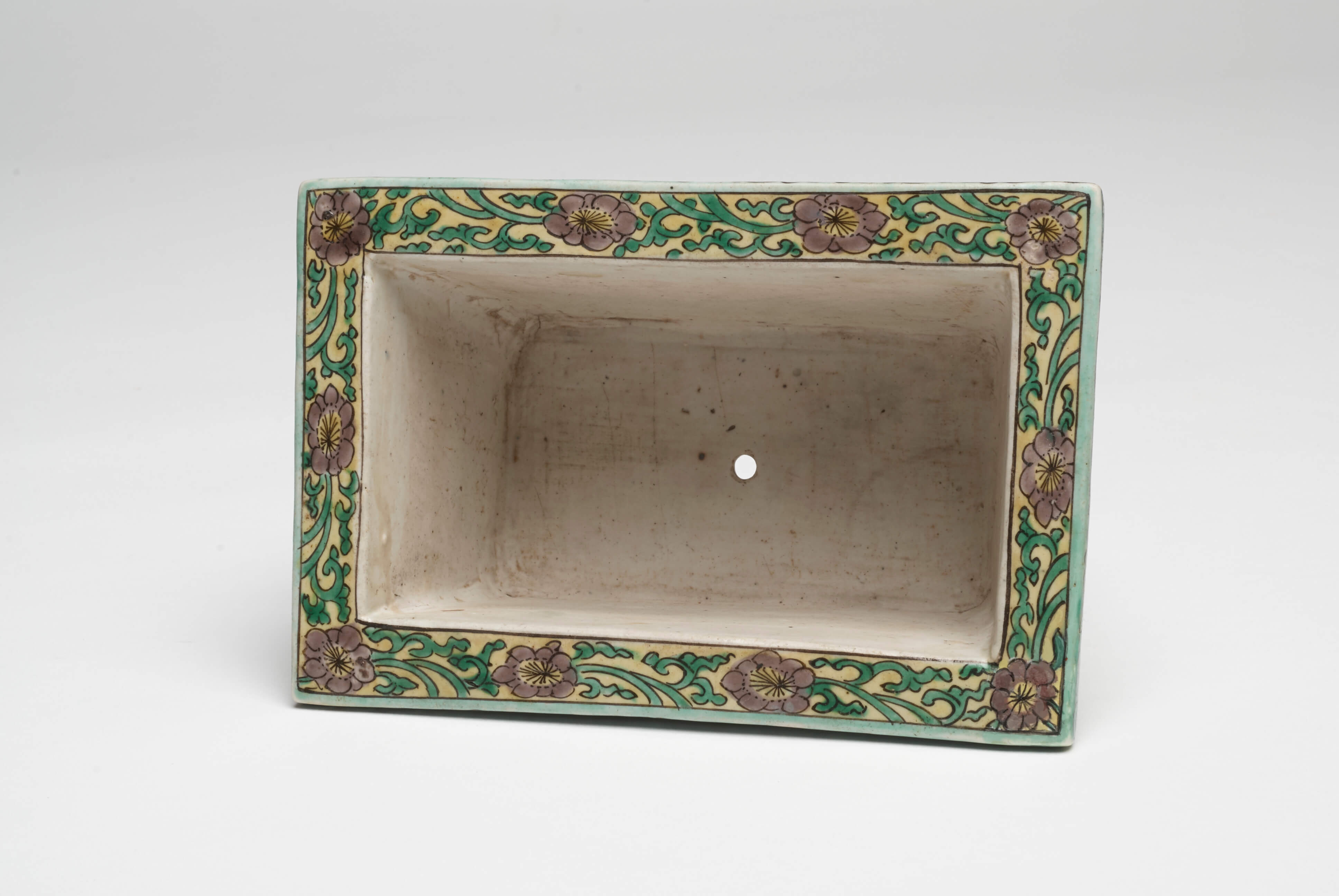 Chinese Porcelain Famille Verte Jardiniere 