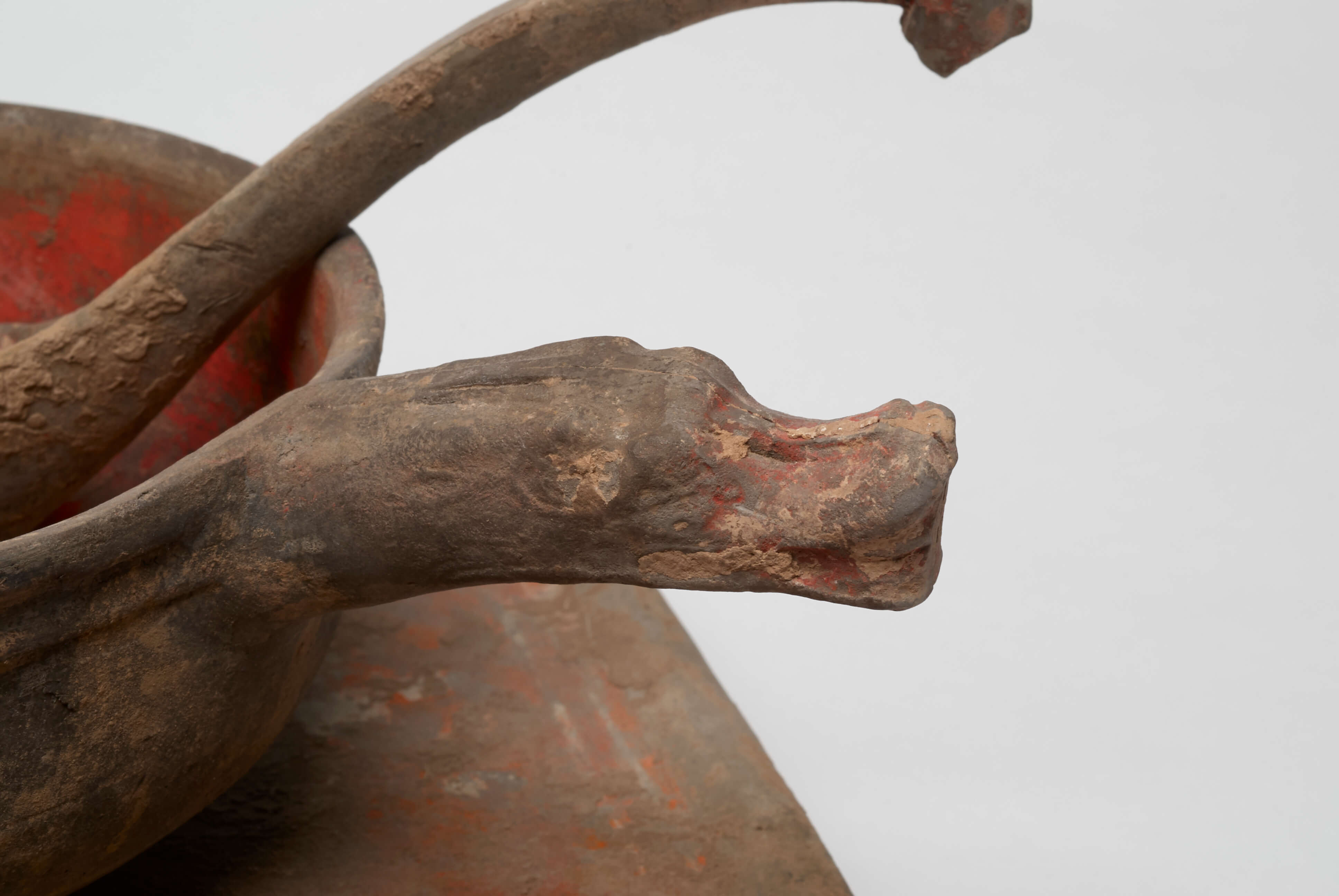 Chinese Pottery Serving Table from the Han Dynasty