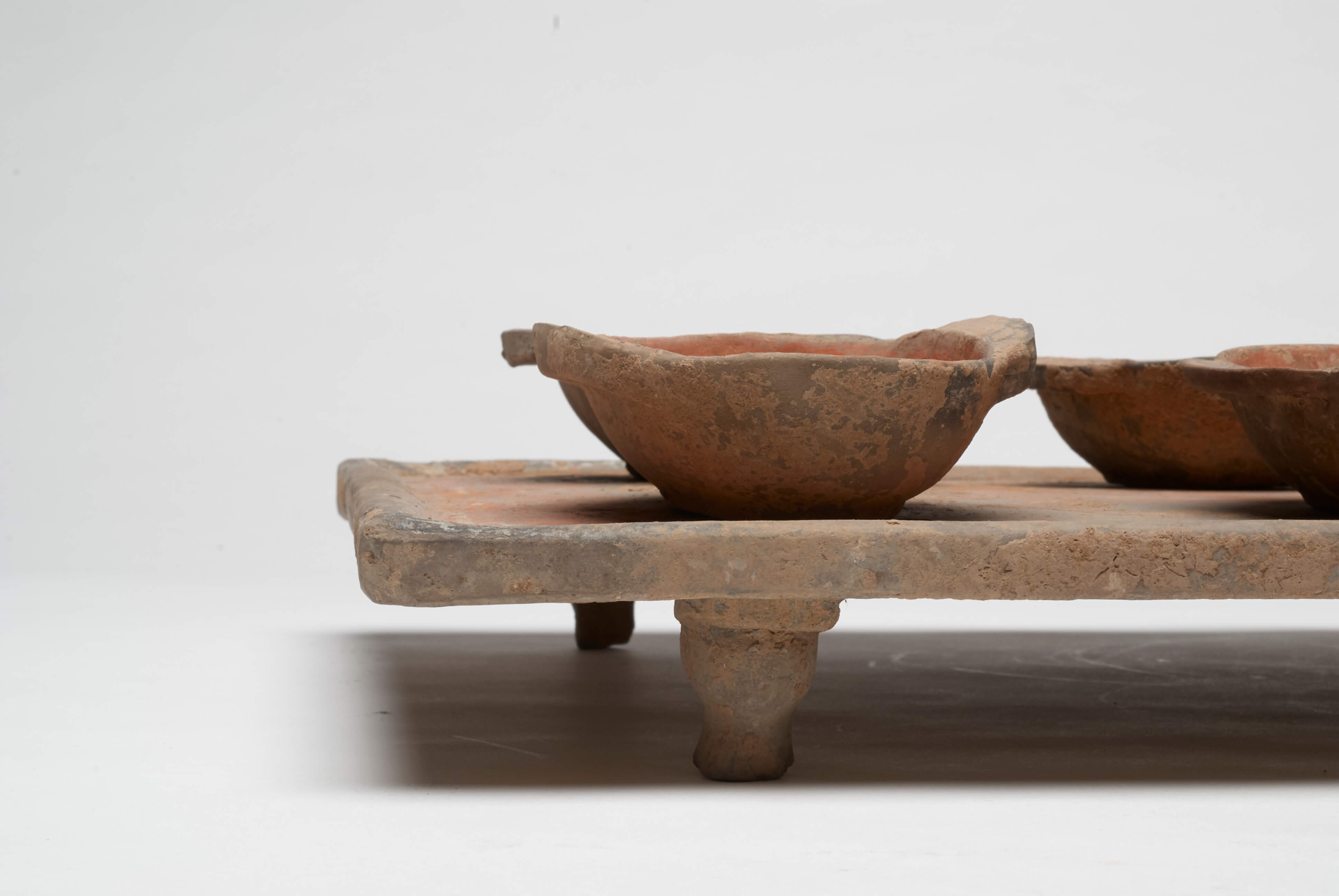 Chinese Pottery Serving Table from the Han Dynasty