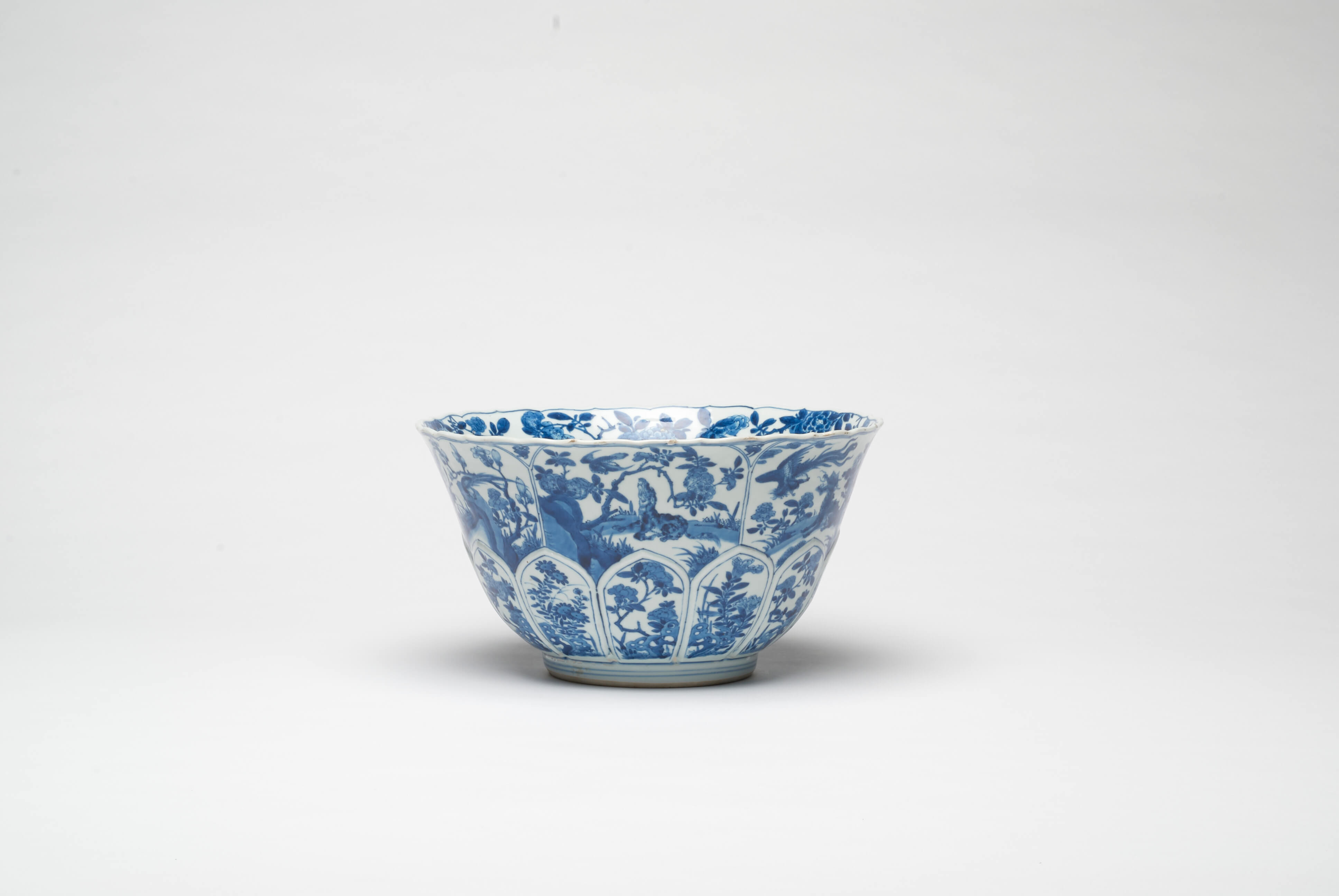 Chinese Blue and White Porcelain Bowl from the kangxi period