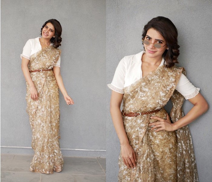 6 Instagram pictures of Samantha Ruth Prabhu which shows her never ending  love for sarees!