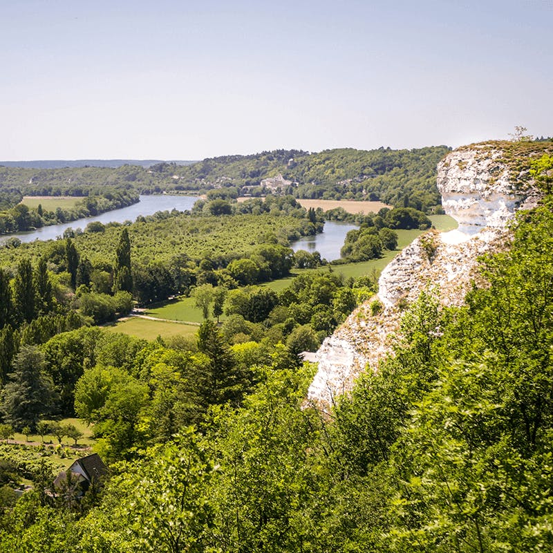 Les falaises du Vexin en Île de France